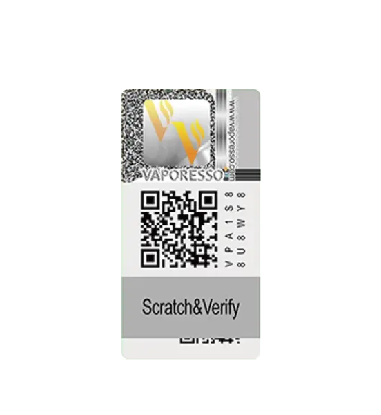 vaporesso product anti-counterfeiting verification