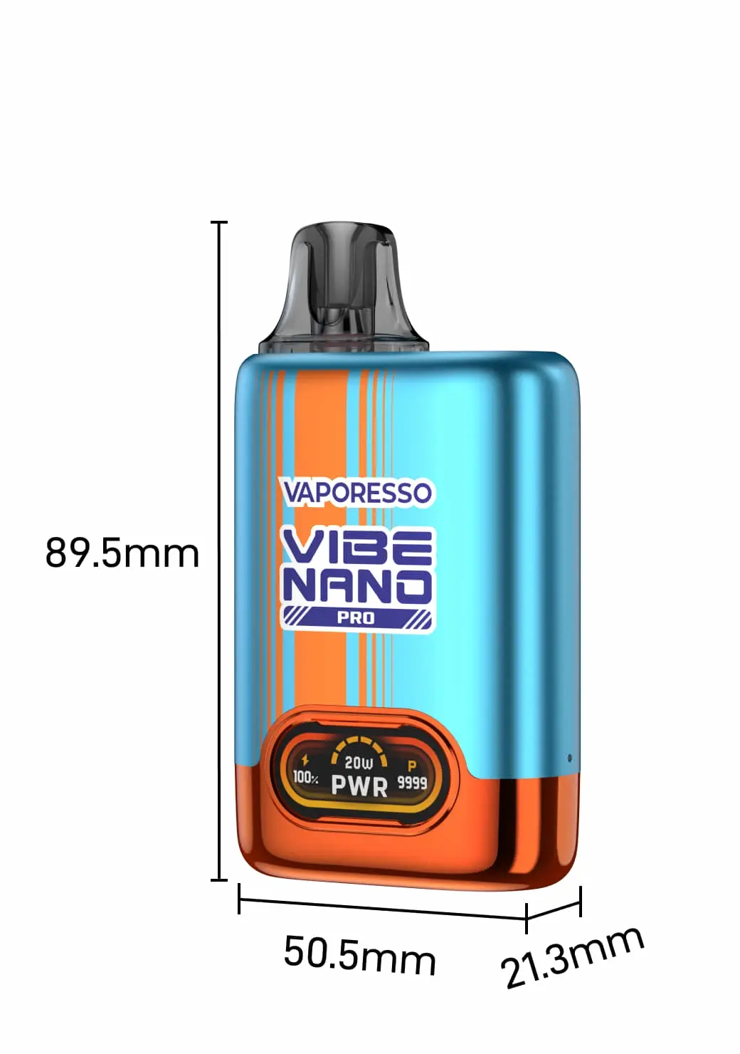vaporesso, vibe nano size