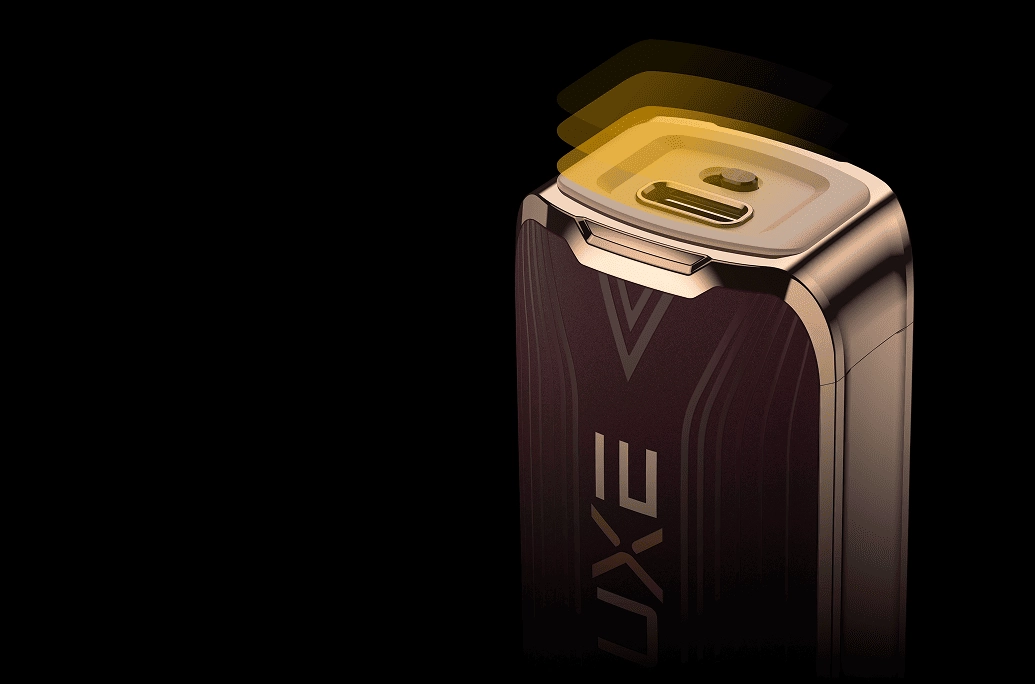 The protective silicone base of the LUXE XR MAX 2, adding durability and stability to this professional vape.